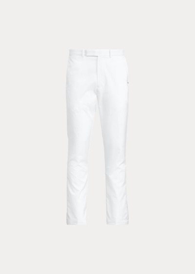 Pantalones Ralph Lauren Hombre Blancos - Tailored Stretch Twill - FVQOC1829